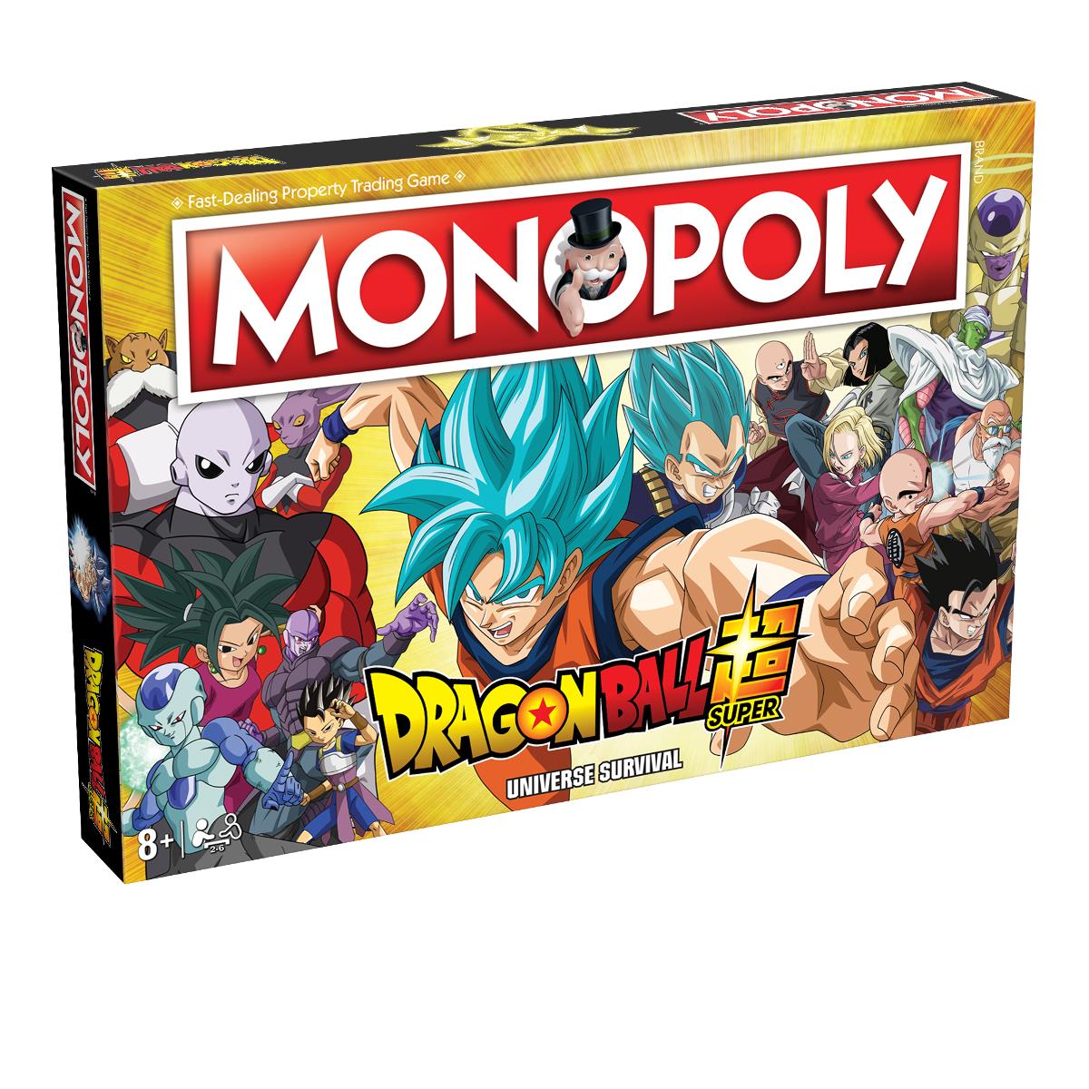 Dragon Ball Super Monopoly board game box