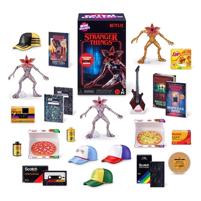 Stranger Things Mini Brands Blind Box (Three Random Items)
