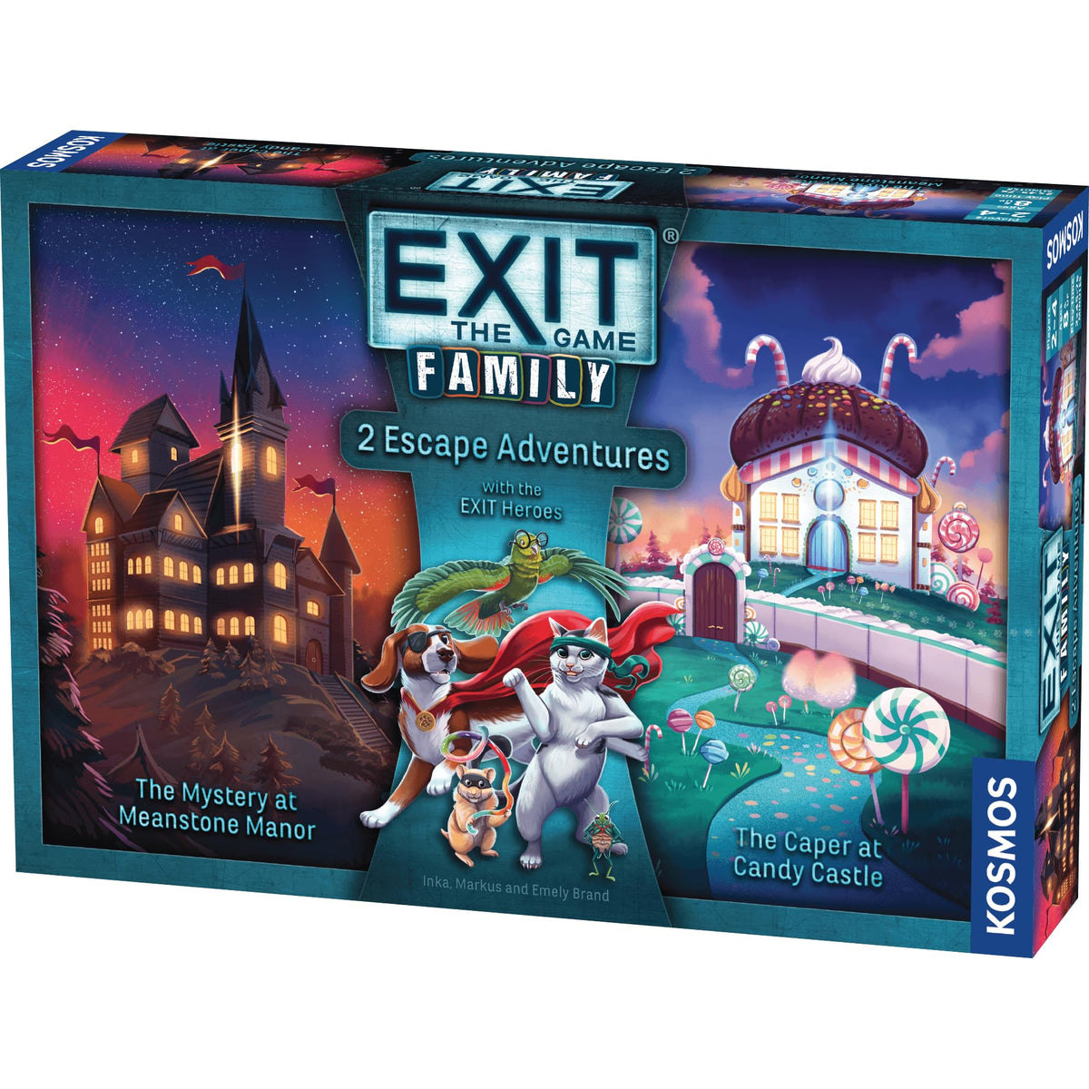 EXIT Family: 2 Escape Adventures retail packaging