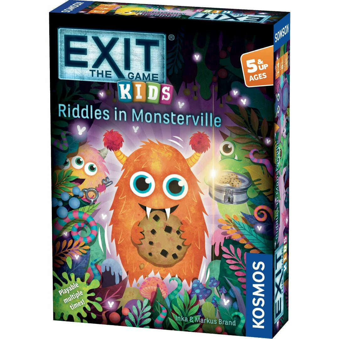 EXIT Kids: Riddles in Monsterville retail packaging