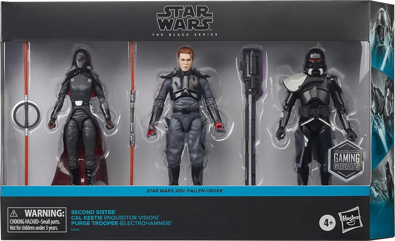 Star Wars Jedi Fallen Order: Black Series 6 Inch Figure Set: 3 Pack