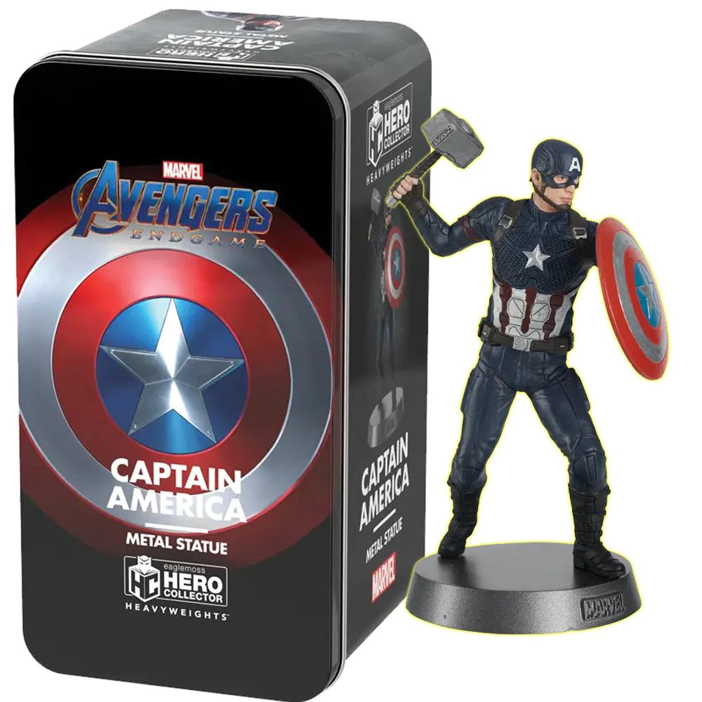 Eaglemoss Heavyweights: Endgame Captain America Metal Statue