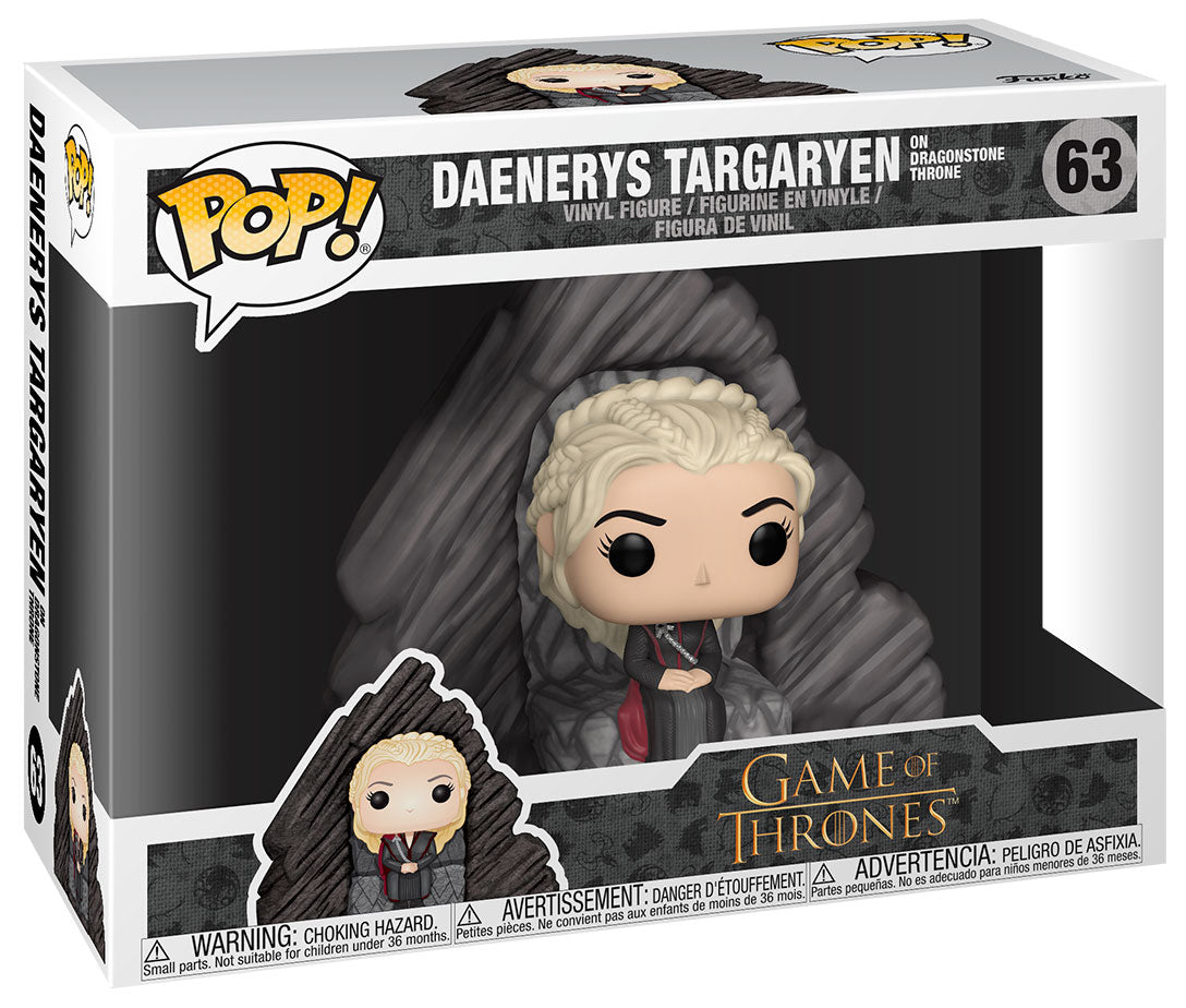 Game of Thrones Daenerys on Dragonstone Throne Funko Pop! Deluxe in retail box