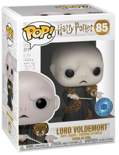 Harry Potter: Lord Voldemort with Nagini Funko POP! Vinyl boxed product image
