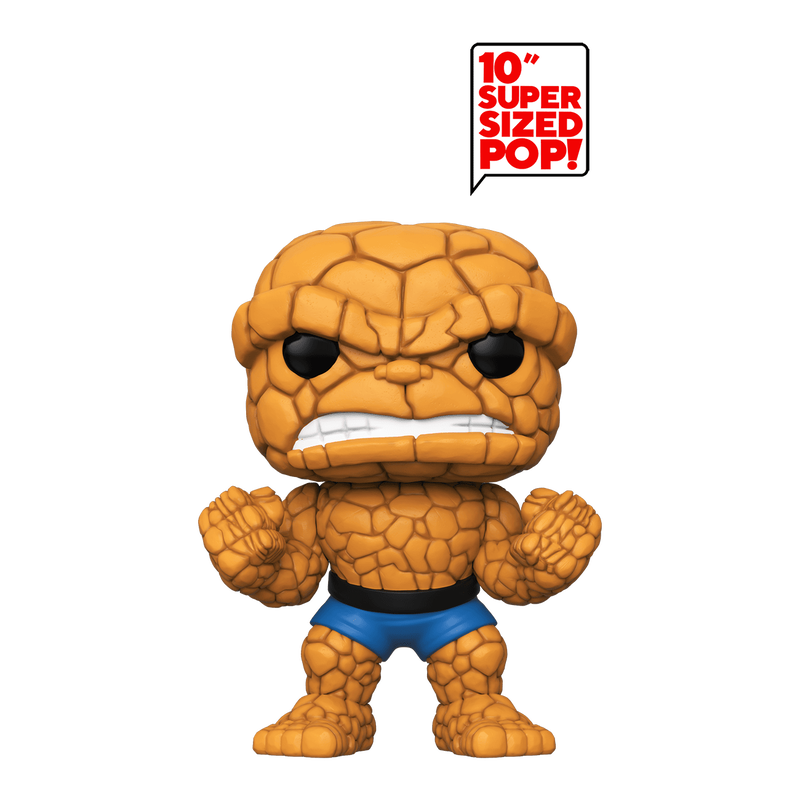 Marvel Fantastic Four The Thing 10-Inch Funko Pop! Vinyl in retail box