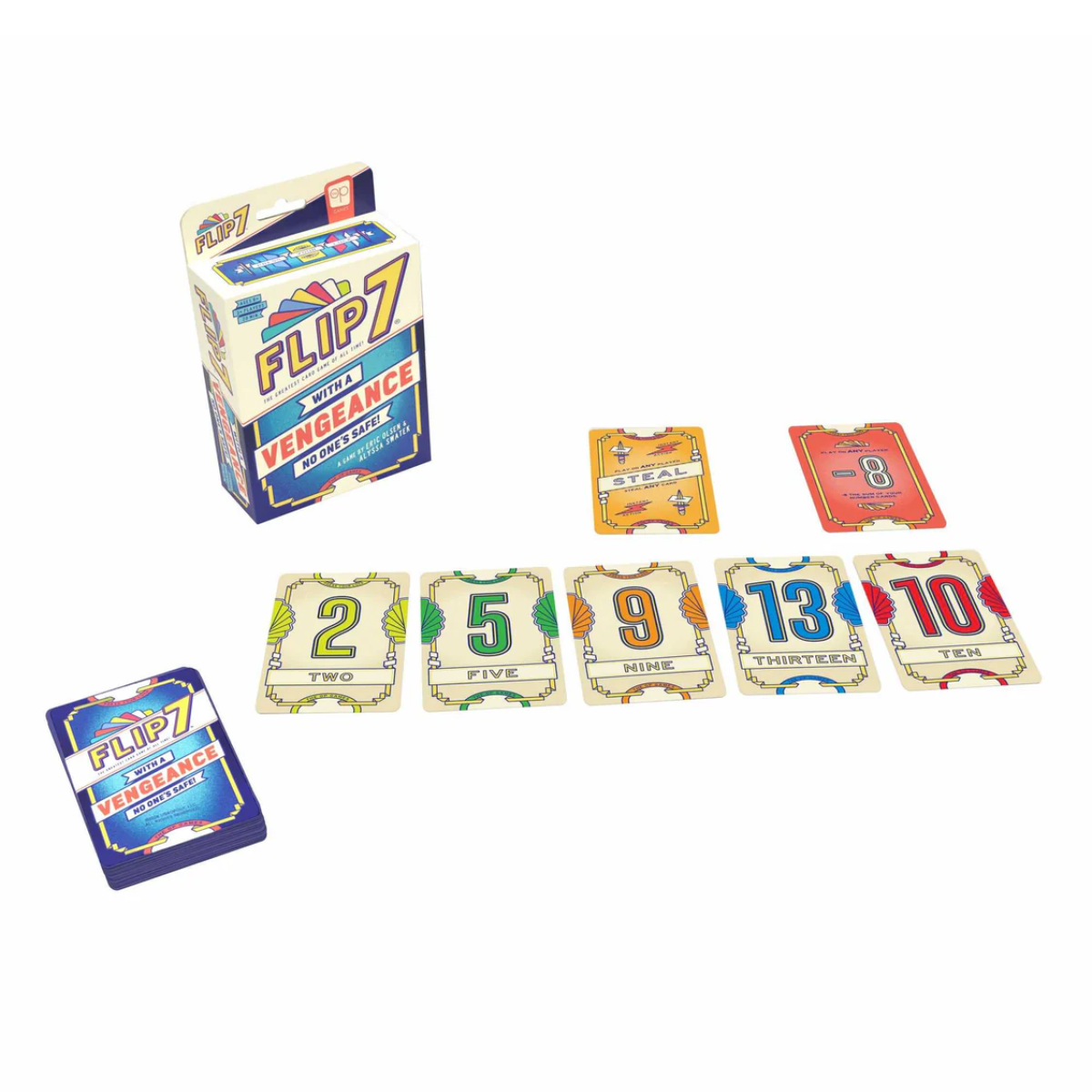 Flip 7 with a Vengeance Card Game