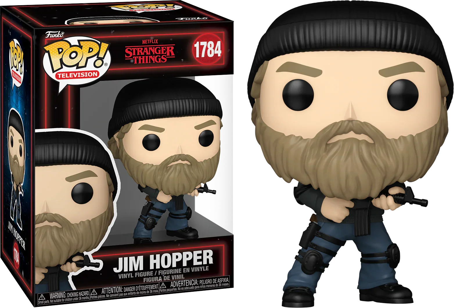 Stranger Things S5: Jim Hopper Funko POP! Vinyl