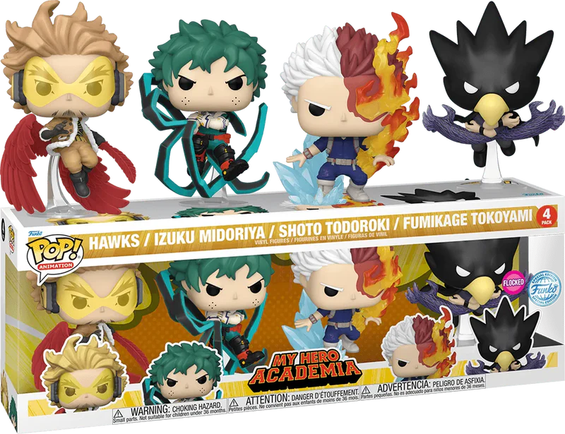 My Hero Academia Funko POP! Vinyl 4 Pack