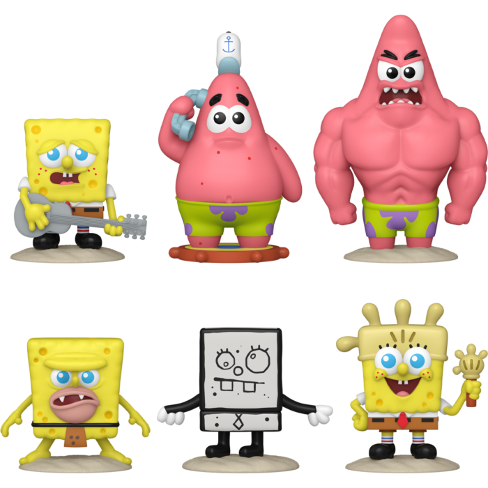 Funko Minis: Spongebob Squarepants (One random figure supplied)