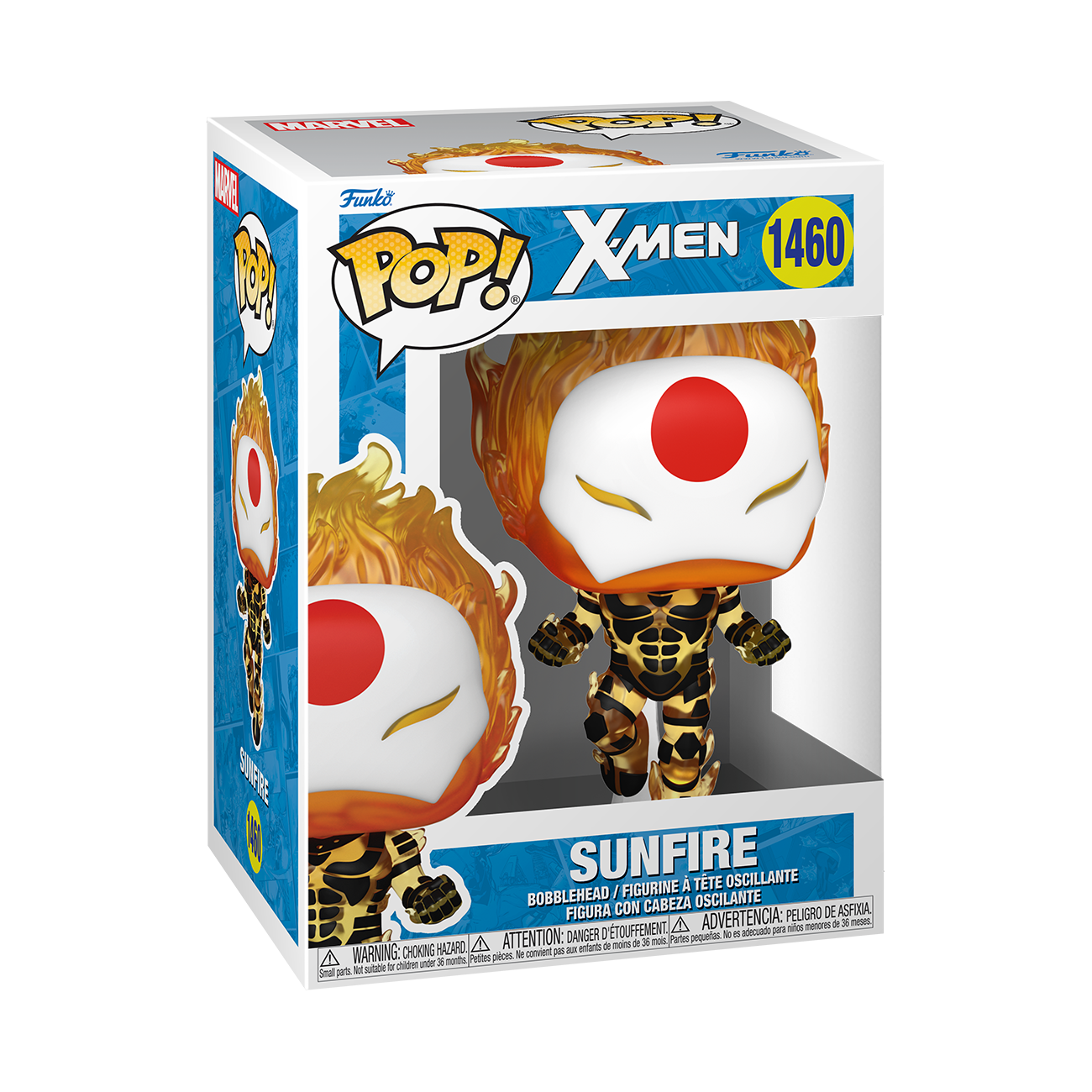 Sunfire Age of Apocalypse Funko Pop in retail packaging
