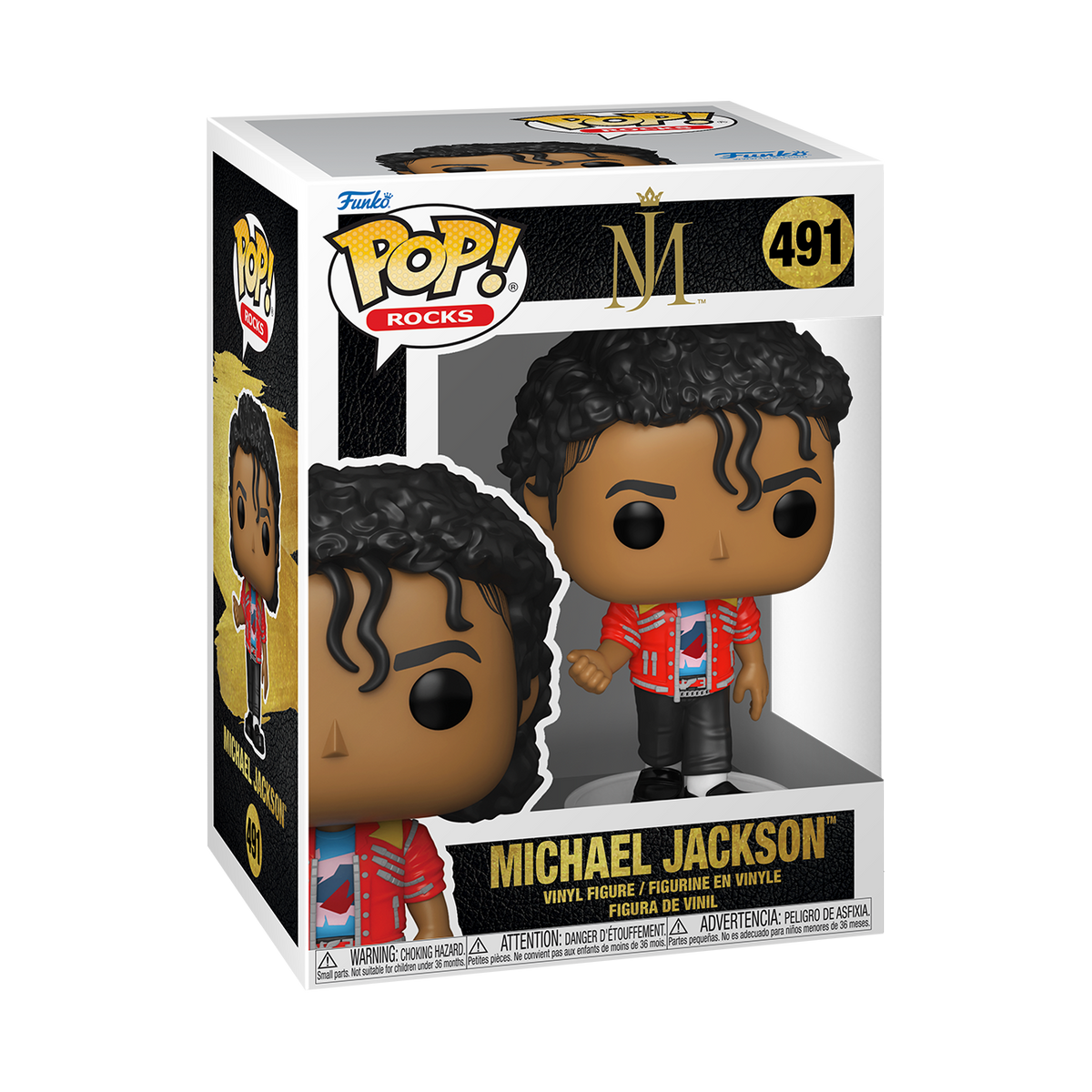 Michael Jackson Beat It Funko POP Vinyl in retail packaging