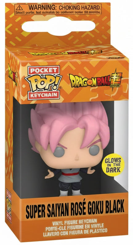 Dragon Ball Z: Super Saiyan Rose Goku Black (Glow in the Dark) Funko Pocket POP! Keychain