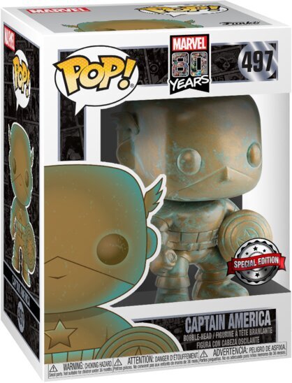 Marvel: Captain America (Patina) Funko POP! Vinyl