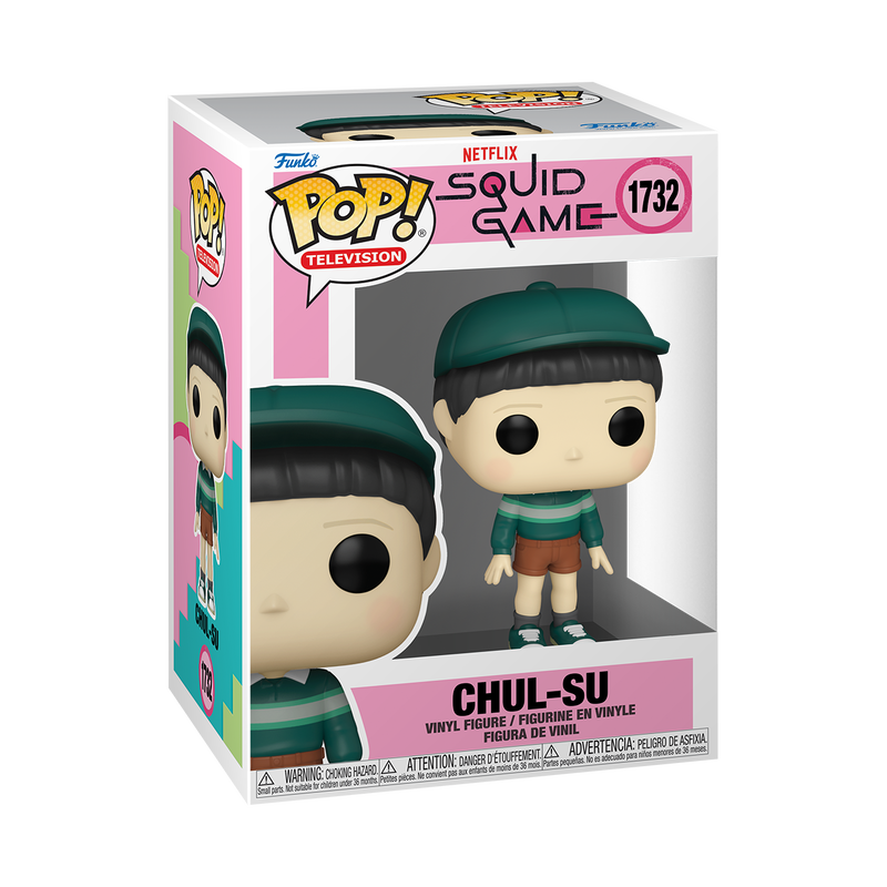 Funko Pop! Squid Game Chul-su in complete retail window box