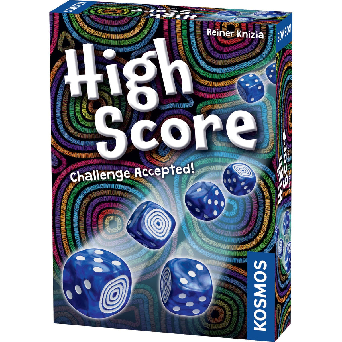 High Score Dice Game retail packaging
