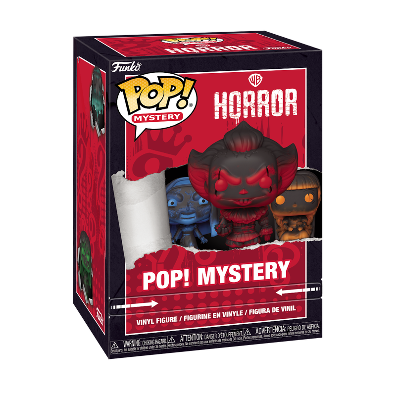 Funko Pop! Mystery Warner Bros. Horror blind-box retail packaging