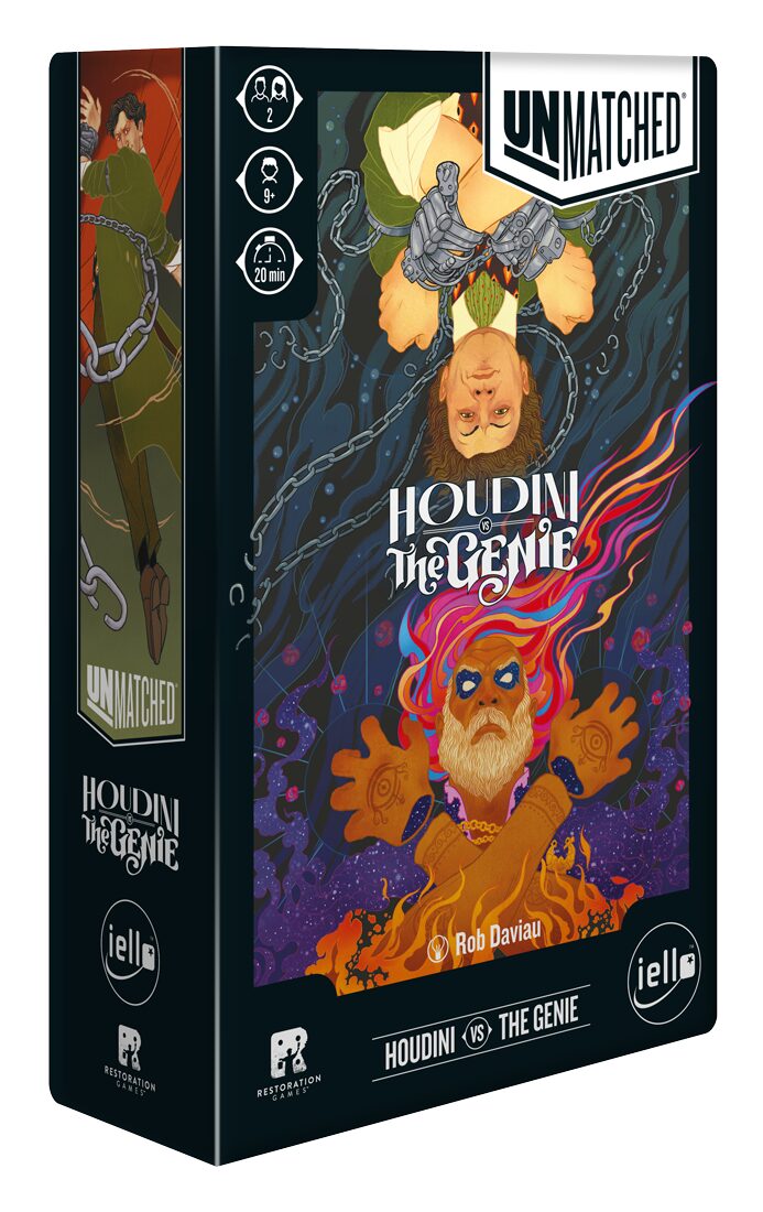 Unmatched Houdini vs The Genie retail box