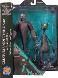 The Nightmare Before Christmas: Creature Under the Stairs & Cyclops Figures