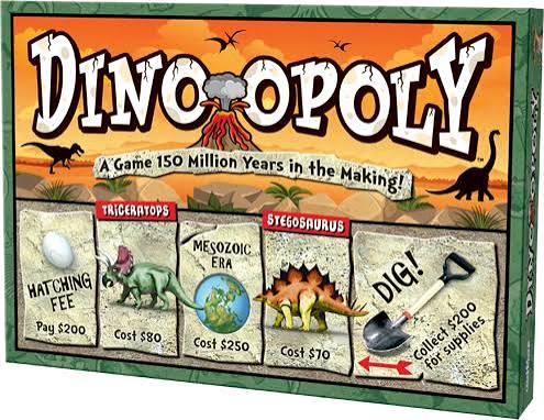 Dino-Opoly Board Game