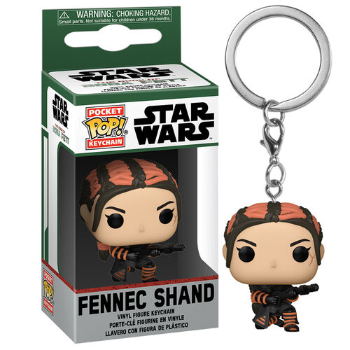 Star Wars The Book of Boba Fett: Fennec Shand Funko Pocket Pop! Keychain