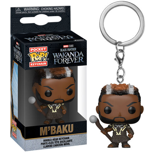 Black Panther Wakanda Forever: M'baku Funko Pocket Pop! Keychain