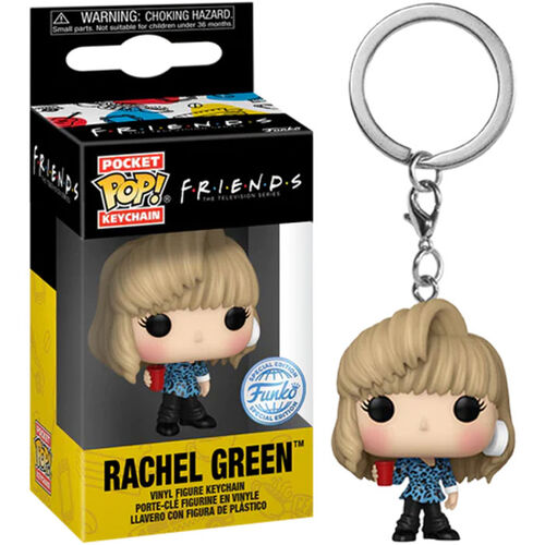 Friends: 80's Hair Rachel Funko Pocket POP! Keychain