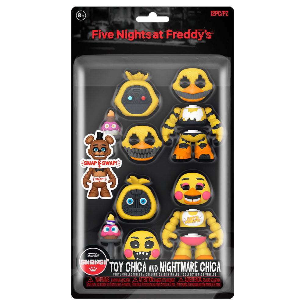 Five Nights at Freddy's Snaps: Toy Chica & Nightmare Chica