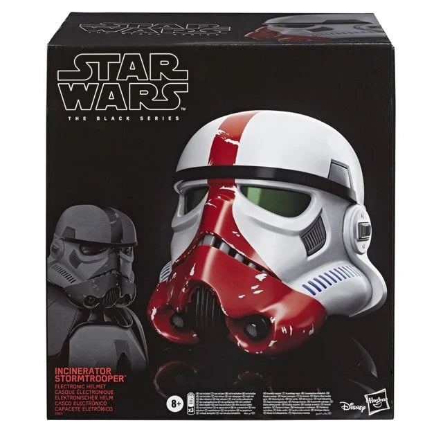Star Wars The Black Series: Incinerator Stormtrooper Premium Electronic Helmet