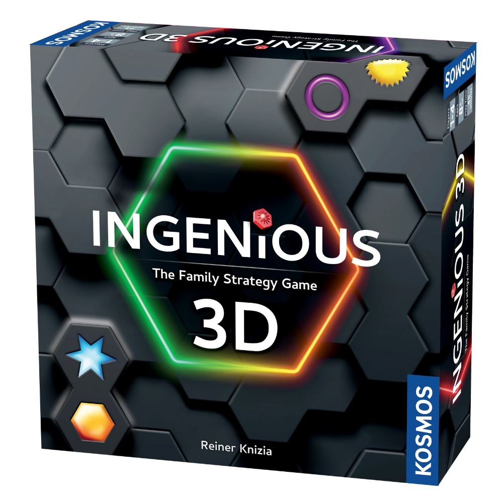 Ingenious 3D Board Game retail packaging