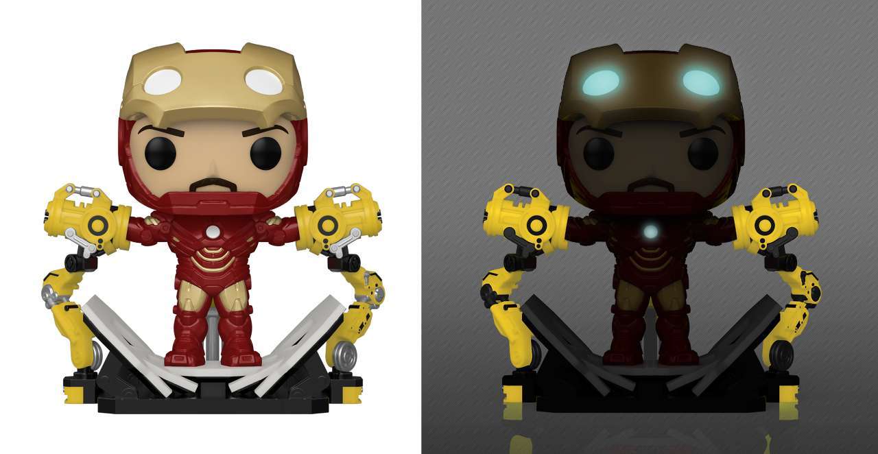 Iron Man 2: Iron Man w/ Gantry Deluxe Funko Pop! Vinyl