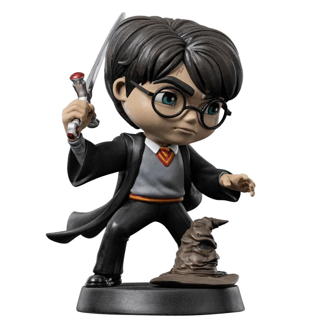 Iron Studios MiniCo Harry Potter with Sword of Gryffindor Figure