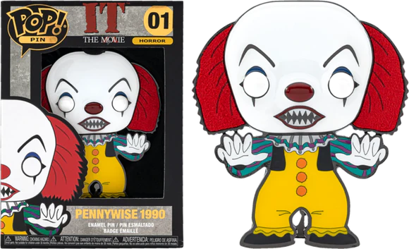 IT: Pennywise (1990) Funko Pop! Pin