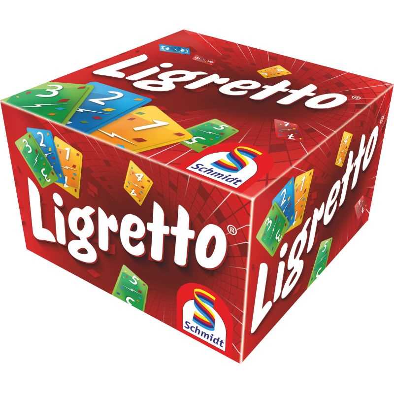 Ligretto Red card game box