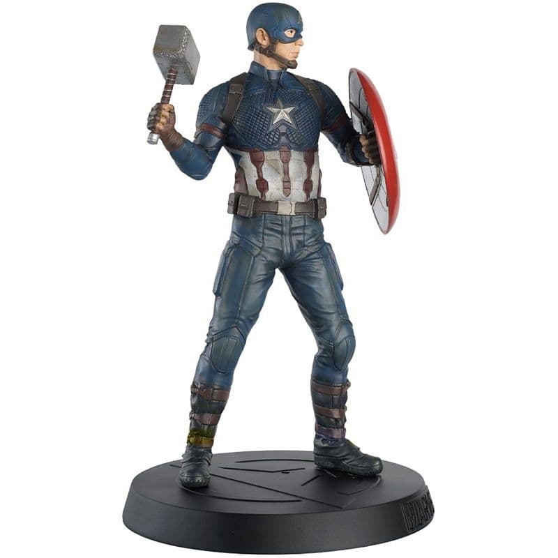 Figurines Pour Enfants Figurine Captain America Marvel Super Heroes Eaglemoss N°9 - Occasion Collection Eaglemoss N°9
