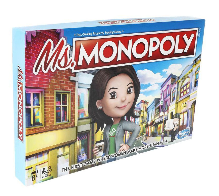 Ms. Monopoly board game box