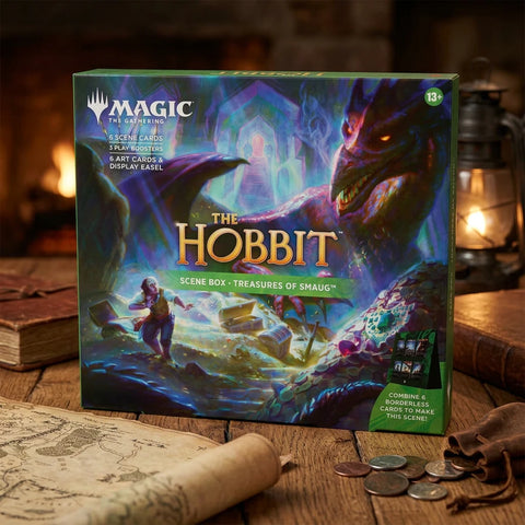 Magic The Gathering The Hobbit Treasures of Smaug Scene Box retail packaging