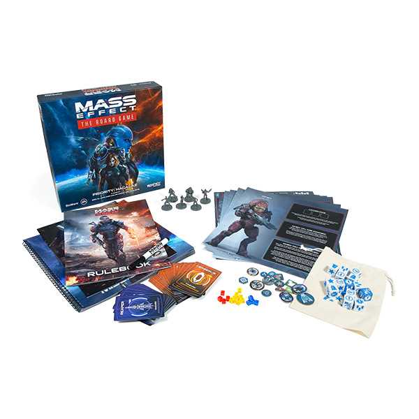 Mass Effect Priority Hagalaz game components