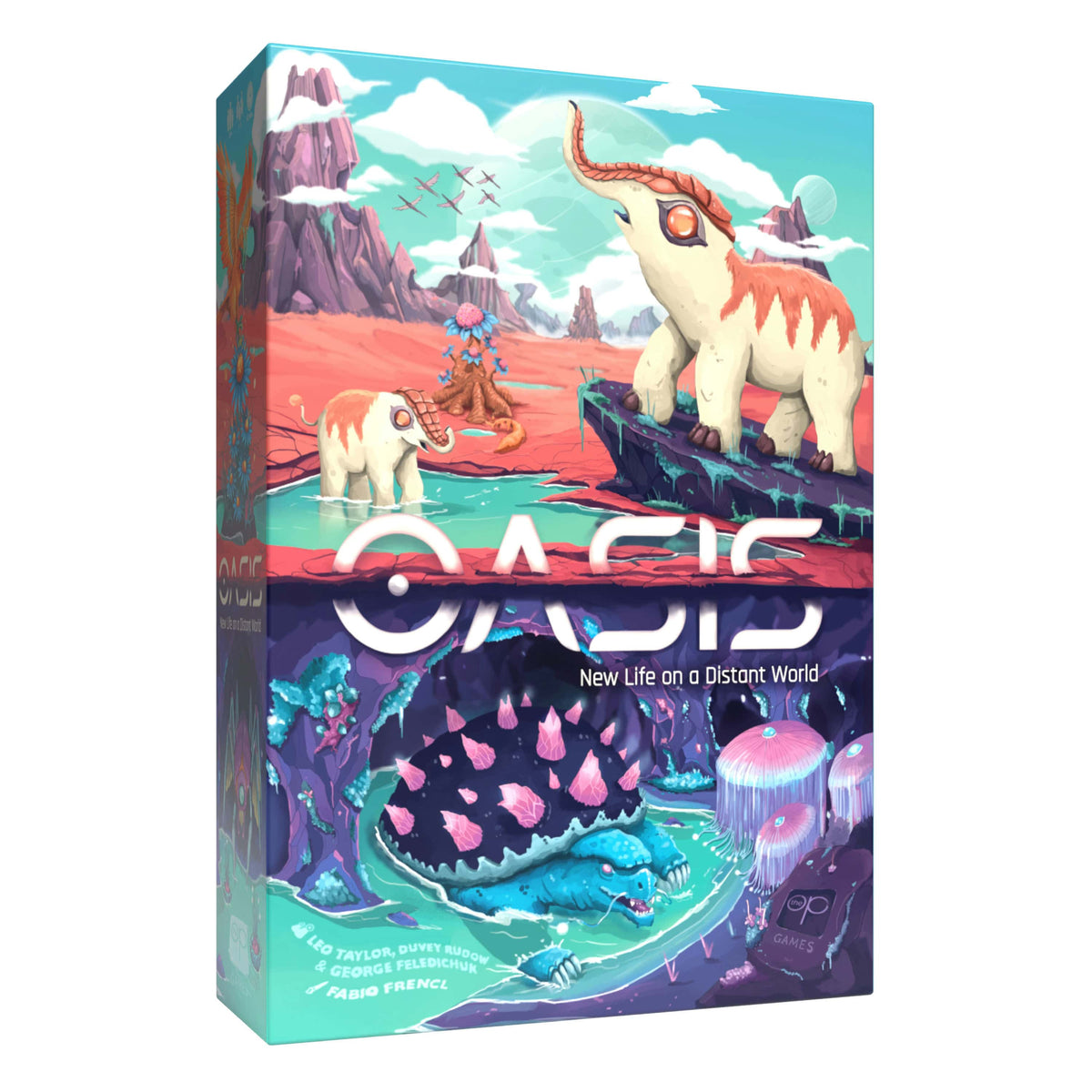 Oasis: New Life on a Distant World retail packaging