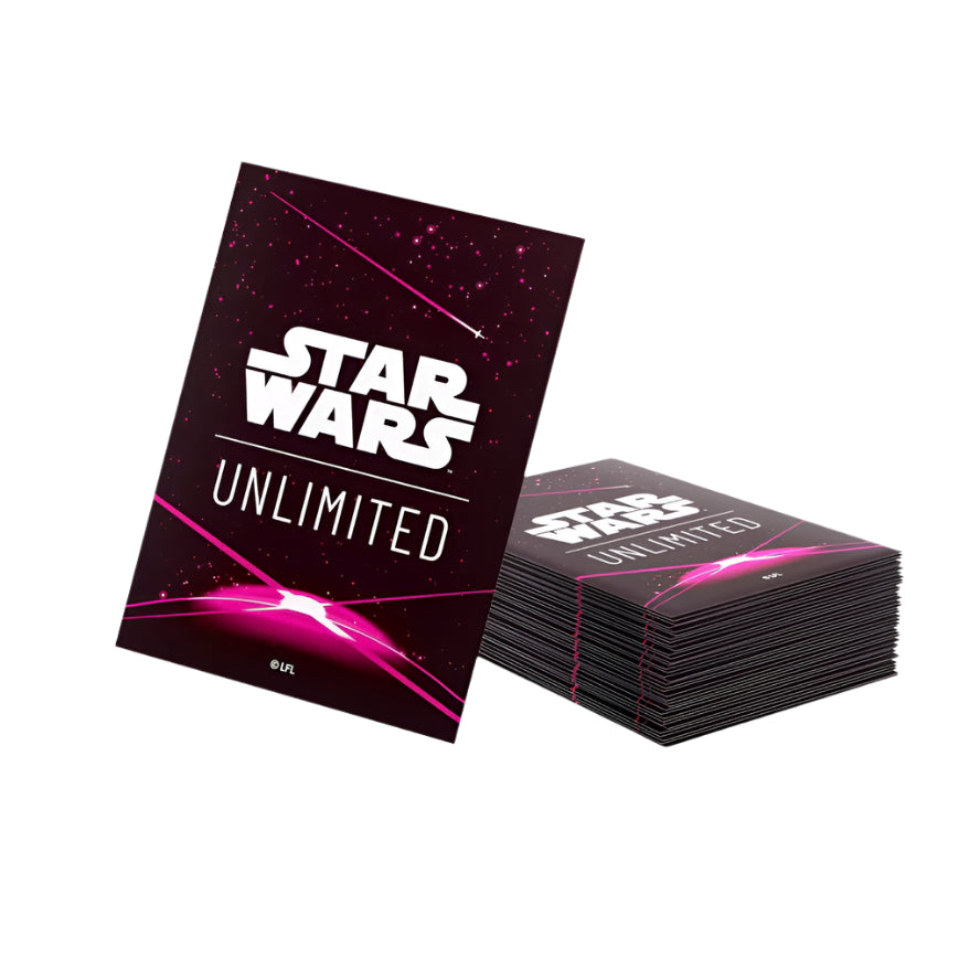 Star Wars: Unlimited Card Game - Card Back Magenta Art Sleeves