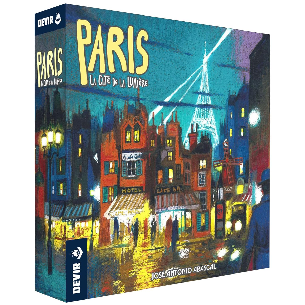 Paris: La Cité de la Lumière Board Game retail packaging