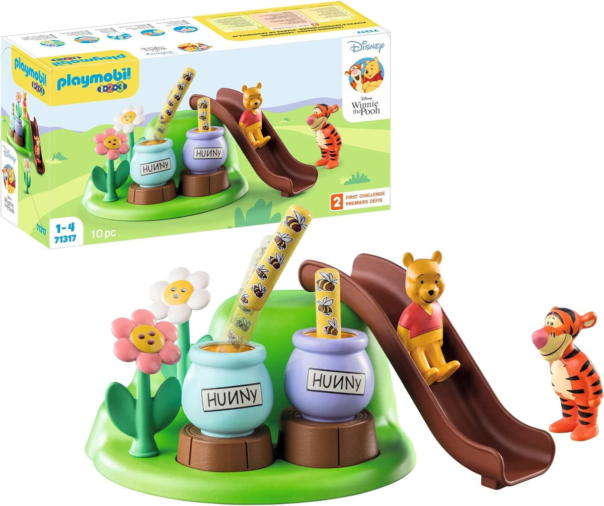 Playmobil 71317 Winnie’s and Tigger’s Bee Garden complete retail box and set