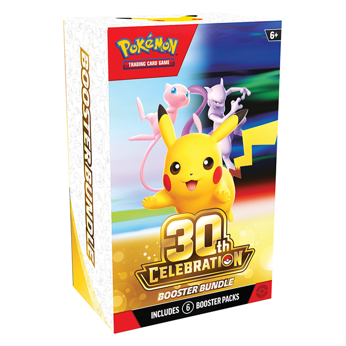 Pokémon TCG 30th Celebration Booster Bundle sealed retail box