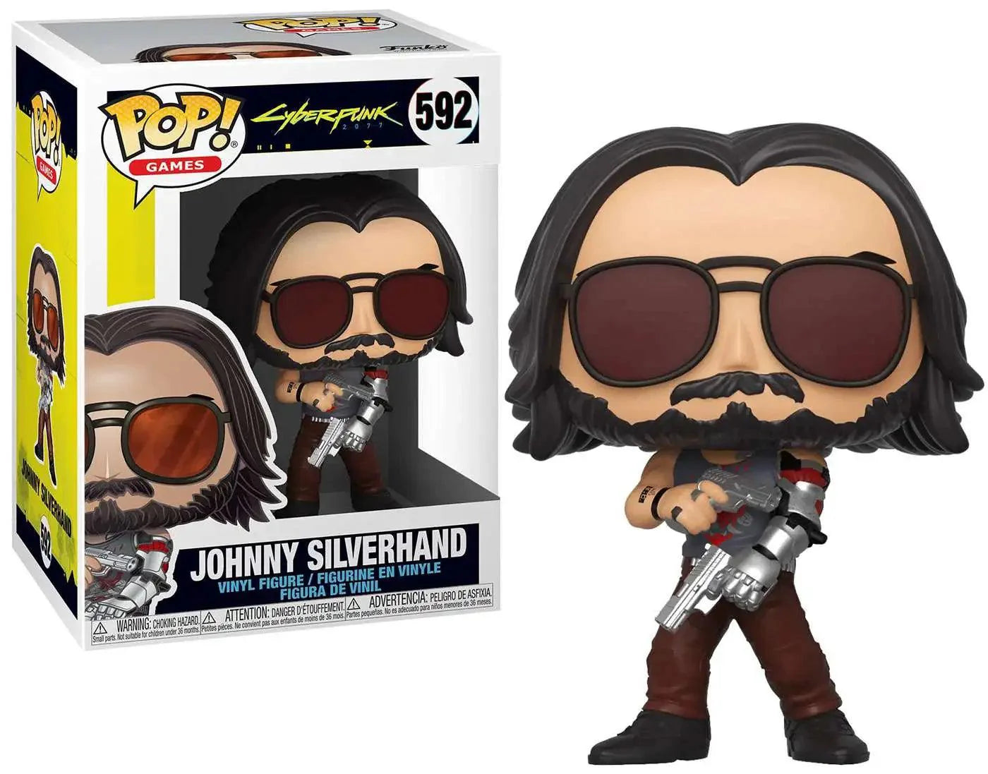 Cyberpunk 2077: Johnny Silverhand #592 Funko POP! Vinyl