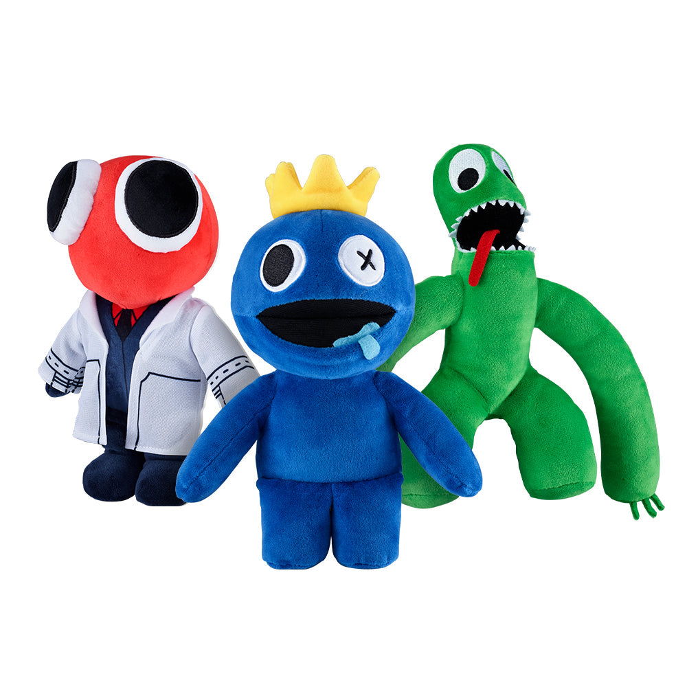 Rainbow Friends Series 1 complete 8-inch plush set of three