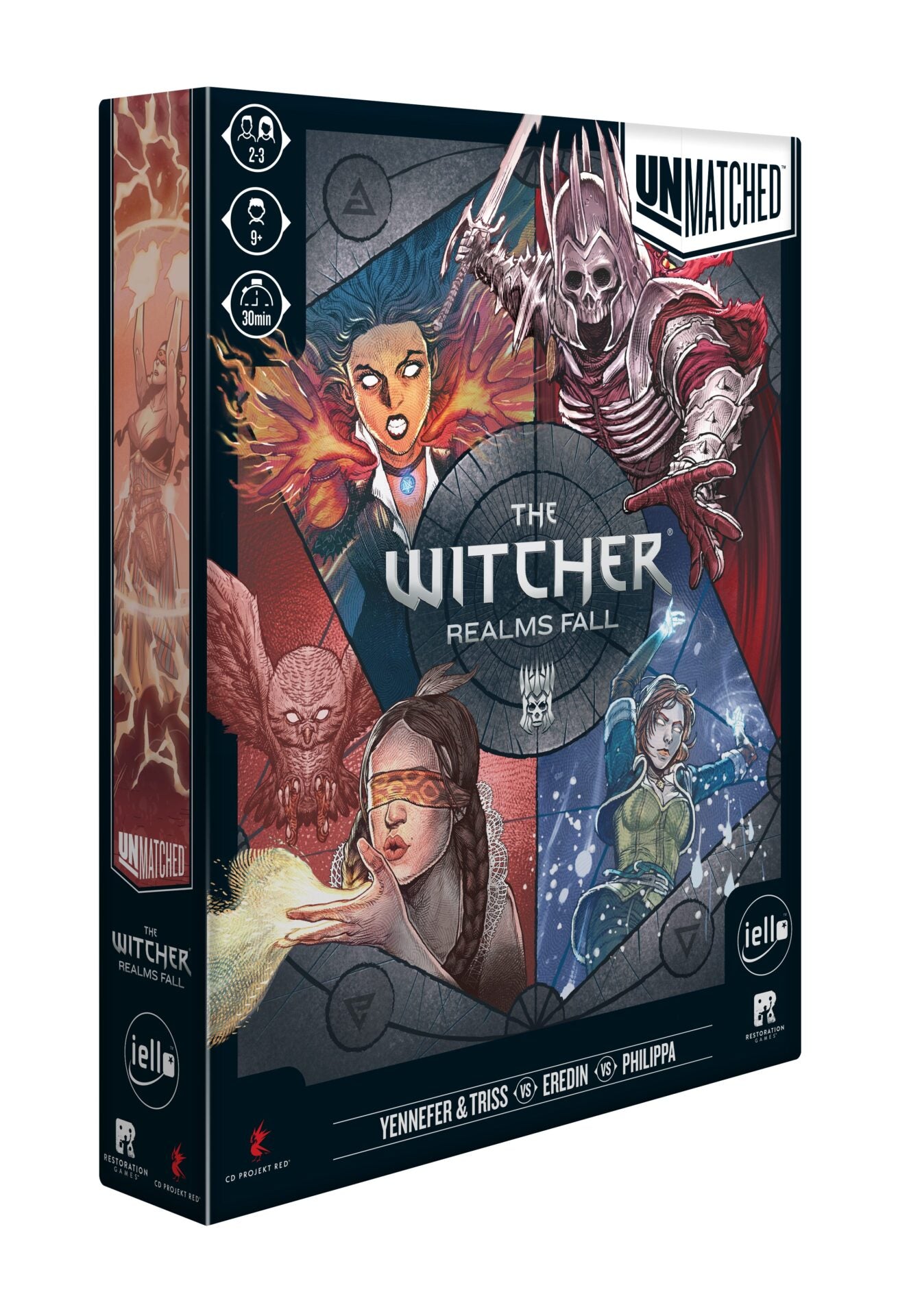 Unmatched The Witcher Realms Fall retail box