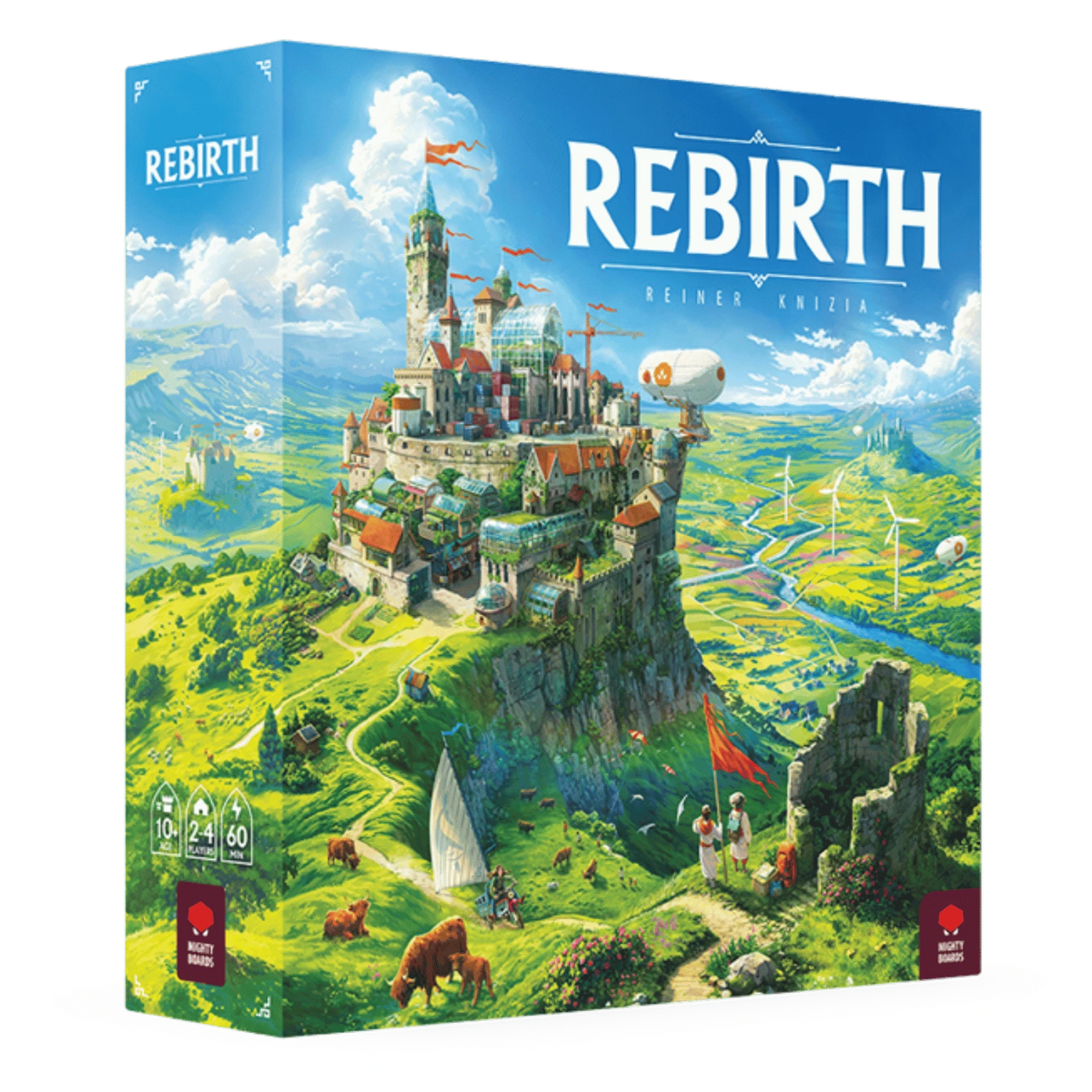 Rebirth Second Edition board game box
