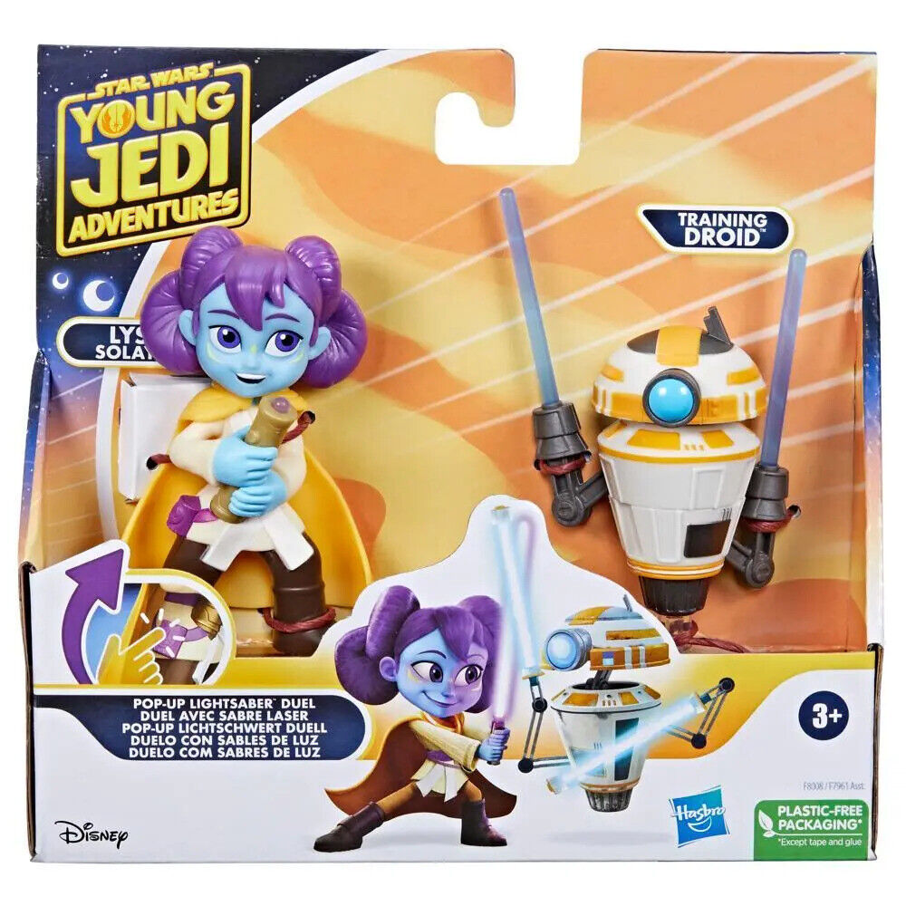 Star Wars Young Jedi Adventures: Lys Solay & Training Droid