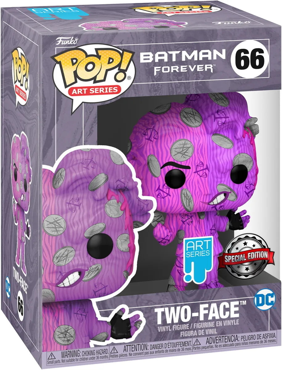 DC Art Series: Batman Forever Two-Face Funko POP! Vinyl