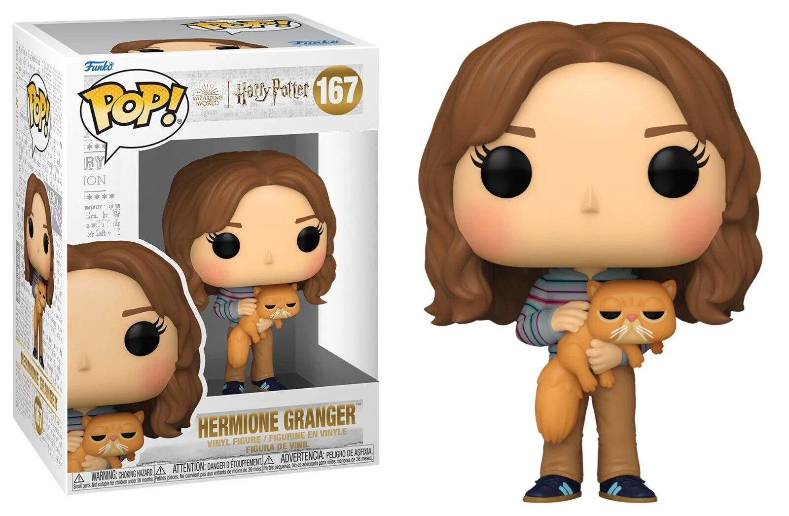 Harry Potter: Hermione Granger w/ Crookshanks Funko Pop! Vinyl