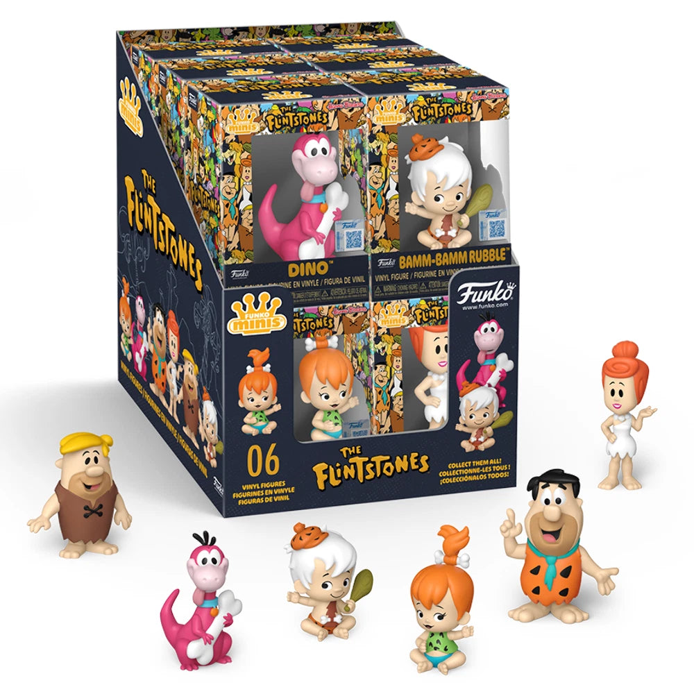 Funko Minis: The Flintstones (One random figure supplied)